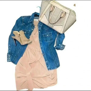 💃🏾 CUTE JEAN JACKET ROMPER BUNDLE